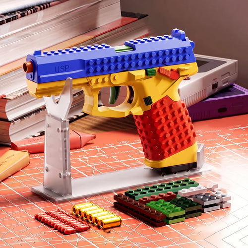 VYREN Blaster DIY – Pistola de Bloques Armable